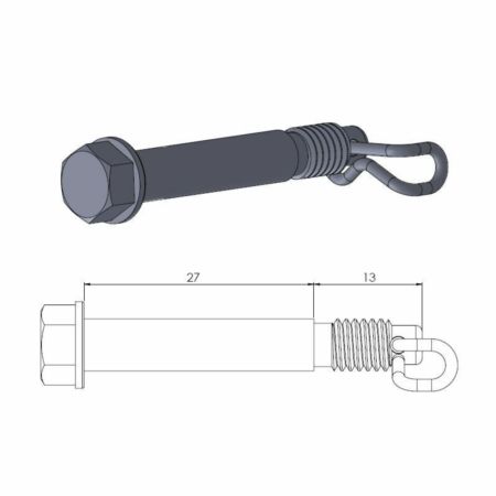 Trzpień klocków hamulcowych MOTO-MASTER