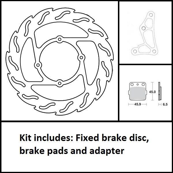 Zestaw hamulcowy przód 260mm MOTO-MASTER