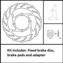 Zestaw hamulcowy przód 260mm MOTO-MASTER