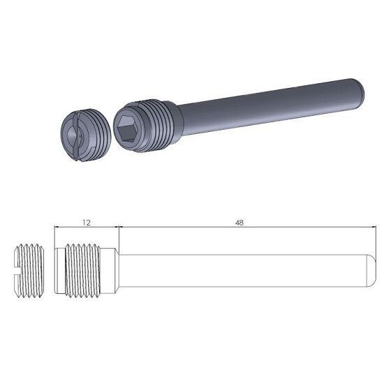 Trzpień klocków hamulcowych MOTO-MASTER