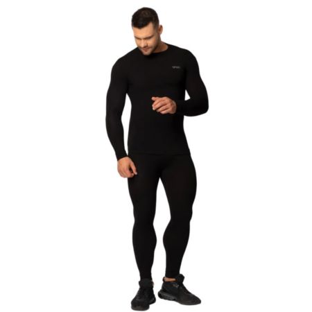 Koszulka termoaktywna męska SPAIO merino m black