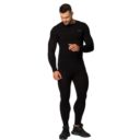 Koszulka termoaktywna męska SPAIO merino m black