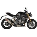 Tłumik AKRAPOVIC SLIP-ON TRIUMPH SPEED TRIPLE 1200