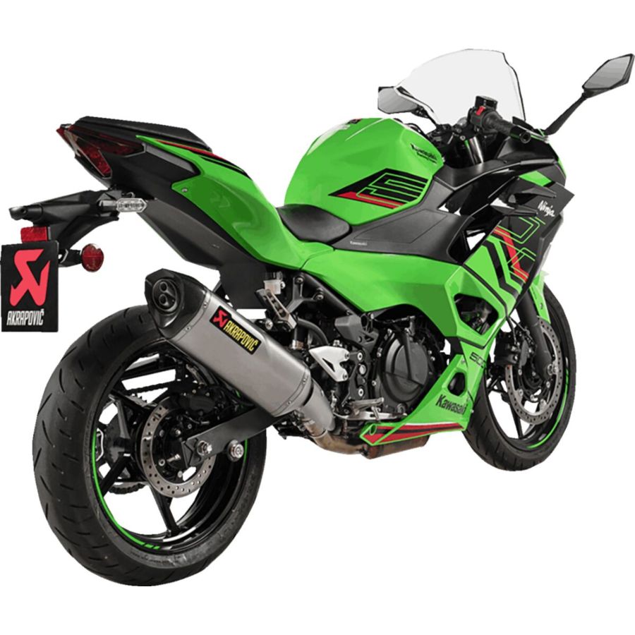 Tłumik AKRAPOVIC SLIP-ON KAWASAKI NINJA 500