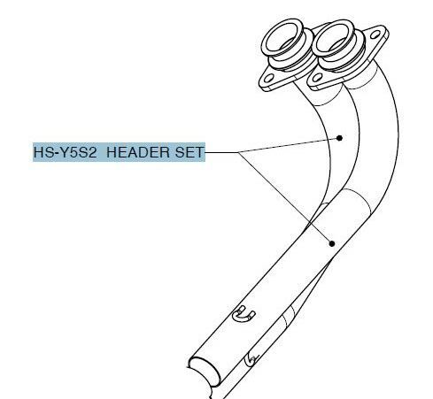 Kolektor wydechowy AKRAPOVIC YAMAHA XP 500 T-MAX