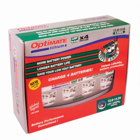 Ładowarka OPTIMATE LITHIUM 4S QUAD BANK TECMATE