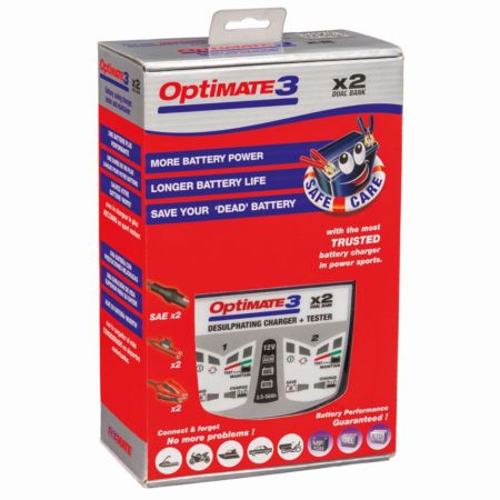 Ładowarka akumulatorów OPTIMATE 3 X 2 BANK TECMATE