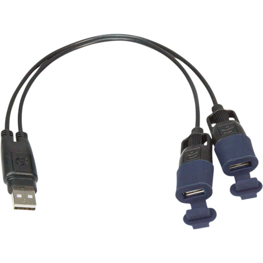 Rozdzielacz przewodu USB 2,1A/1A TECMATE
