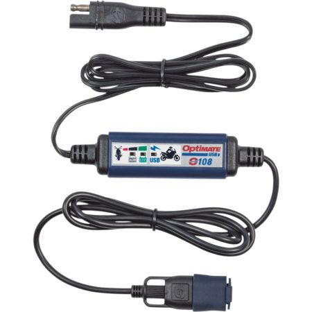 Ładowarka motocyklowa SAE/USB OPTIMATE TECMATE