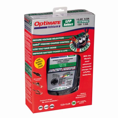 Ładowarka OPTIMATE LITHIUM LFP 4S 9A/5S/7A TECMATE