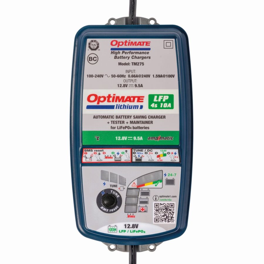 Ładowarka akumulatorów OPTIMATE LFP 4S 10A TECMATE