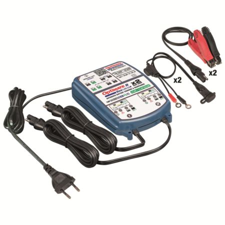 Ładowarka OPTIMATE DUO X 2 BANK TECMATE