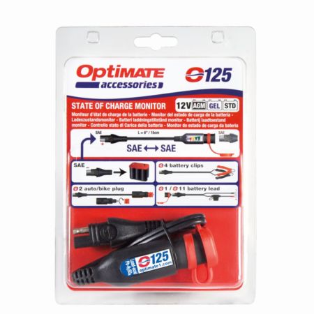 Przewód akumulatora z testerem 12V TECMATE