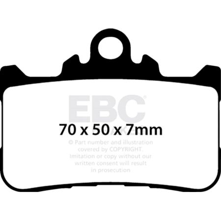 Klocki hamulcowe EBC FA HH HONDA CB500