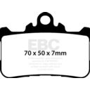 Klocki hamulcowe EBC FA HH HONDA CB500