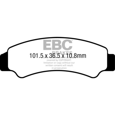 Klocki hamulcowe EBC CARBON TT CF MOTO CFORCE 1000