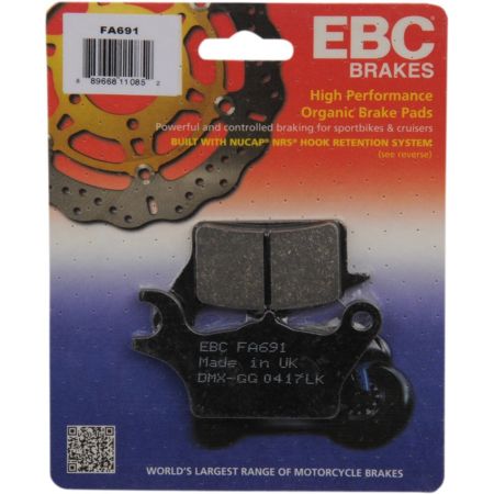 Klocki hamulcowe EBC FA KAWASAKI Z125