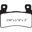 Klocki hamulcowe EBC FA HH KAWASAKI ZX-6R