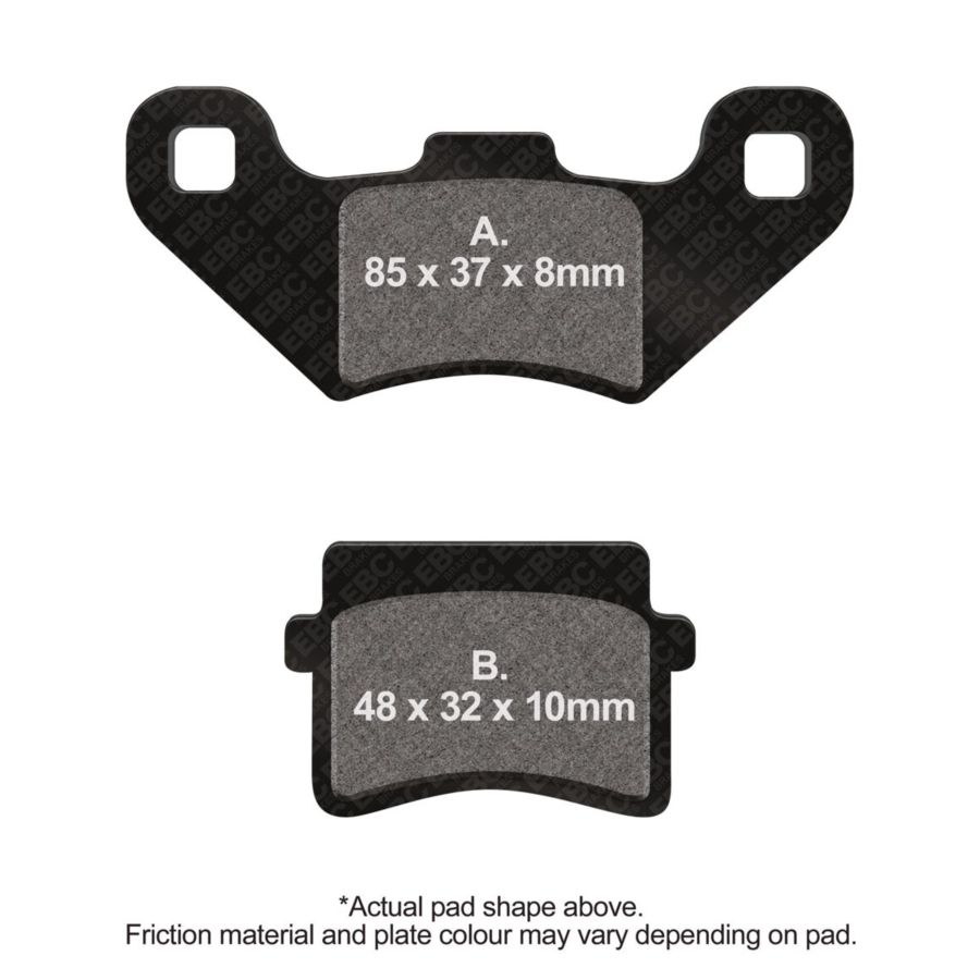 Klocki hamulcowe EBC SFAC MH10