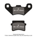 Klocki hamulcowe EBC SFAC MH10