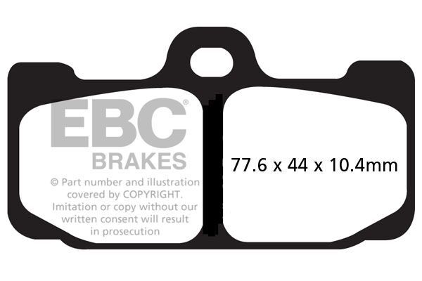 Klocki hamulcowe EBC EPFA BMW R850 R1100 R1200