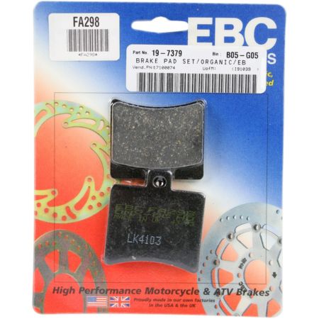 Klocki hamulcowe EBC FA APRILIA RS125