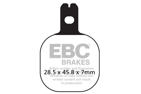 Klocki hamulcowe EBC FA ISR AFTERMARKET CALIPER