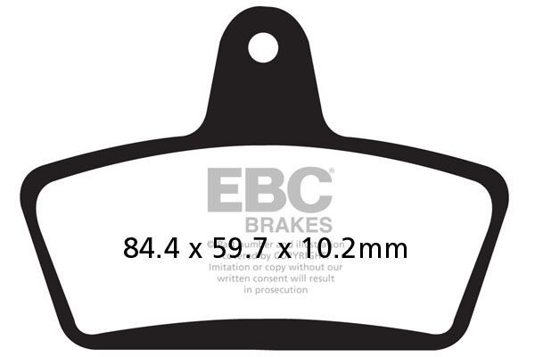 Klocki hamulcowe EBC FA HAWG HALTERS