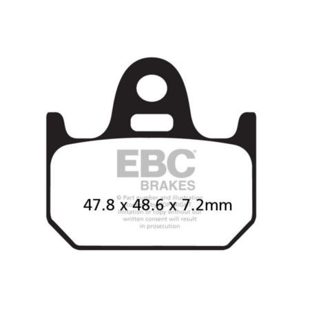 Klocki hamulcowe EBC FA YAMAHA TZ250