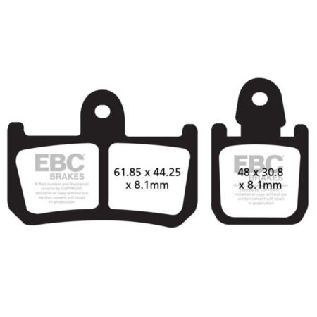 Klocki hamulcowe EBC FA YAMAHA MT-01 YZF-R1