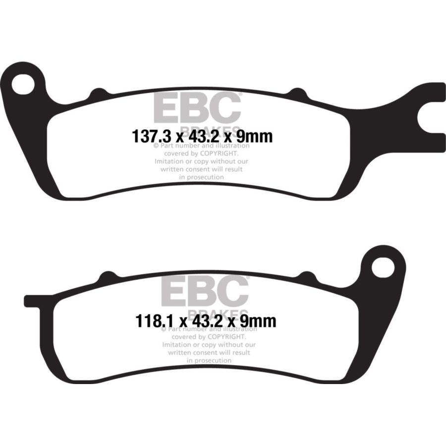 Klocki hamulcowe EBC FA AJS CADWELL 125