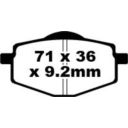 Klocki hamulcowe EBC FA YAMAHA YBR125 TZR50