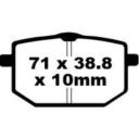 Klocki hamulcowe EBC FA YAMAHA XT600