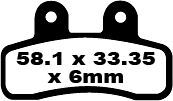 Klocki hamulcowe EBC FA GENERIC TRIGGER
