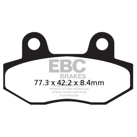 Klocki hamulcowe EBC FA STREET HYOSUNG XRX125