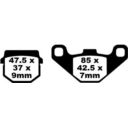 Klocki hamulcowe EBC FA HH APRILIA RS125