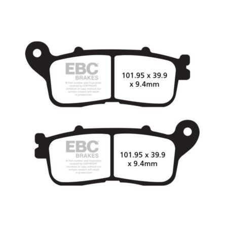 Klocki hamulcowe EBC FA HH HAWG HALTERS