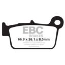 Klocki hamulcowe EBC SINT R BETA RR125 RR200