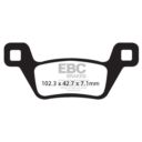 Klocki hamulcowe EBC SINT R KYMCO MXU700