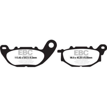 Klocki hamulcowe EBC FA YAMAHA MT-03 YZF-R3