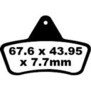 Klocki hamulcowe EBC TT CARBON ARCTIC CAT 400