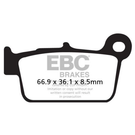 Klocki hamulcowe EBC TT CARBON BETA ALP200