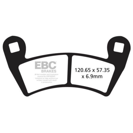 Klocki hamulcowe EBC TT CARBON POLARIS BRUTUS