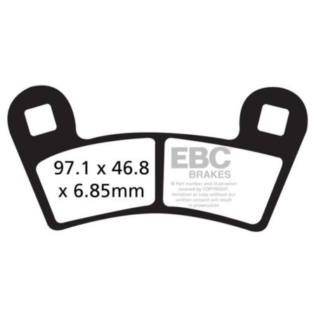 Klocki hamulcowe EBC TT CARBON POLARIS GENERAL