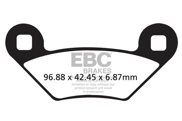 Klocki hamulcowe EBC TT CARBON POLARIS SCRAMBLER