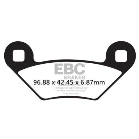 Klocki hamulcowe EBC TT CARBON POLARIS SCRAMBLER
