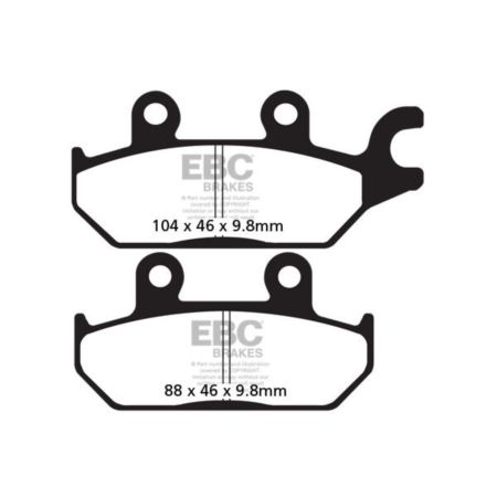 Klocki hamulcowe EBC TT CARBON CAN AM COMMANDER