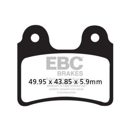 Klocki hamulcowe EBC TT CARBON BETA EVO125