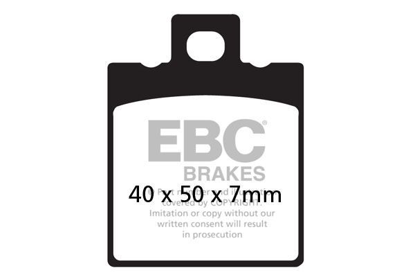 Klocki hamulcowe EBC V-PAD DUCATI GTS860 GTV500