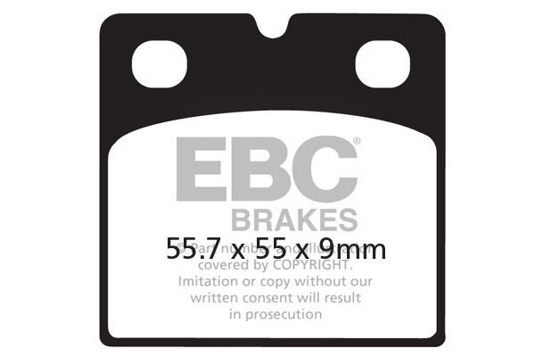 Klocki hamulcowe EBC V-PAD BMW K100 K75